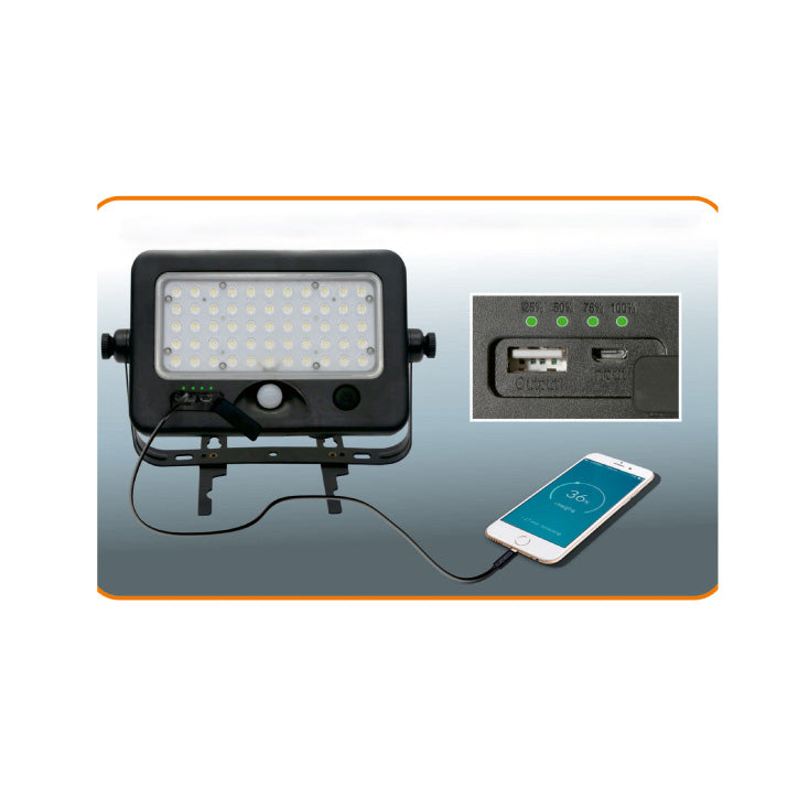 Solarni LED reflektor sa senz. 10W 6000K 1100lm