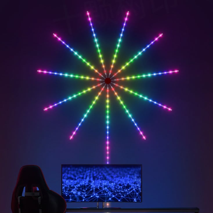 RGB LED vatromet
