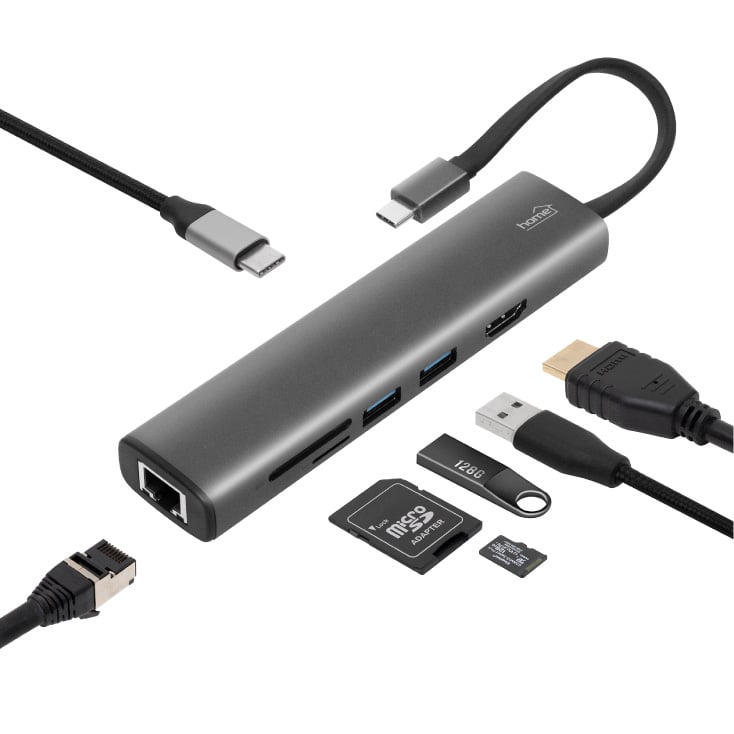 USB HUB 7u1