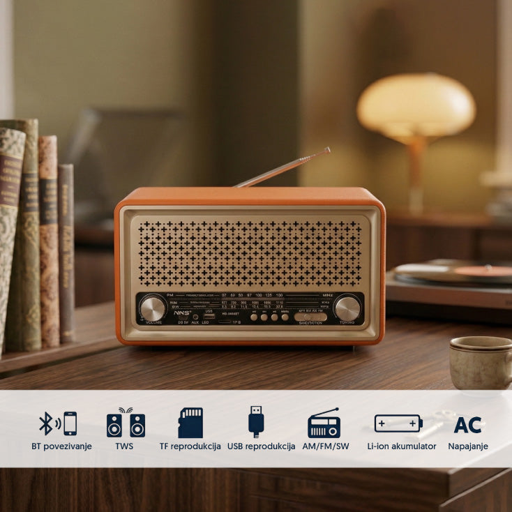 Retro Bluetooth radio 6690BT