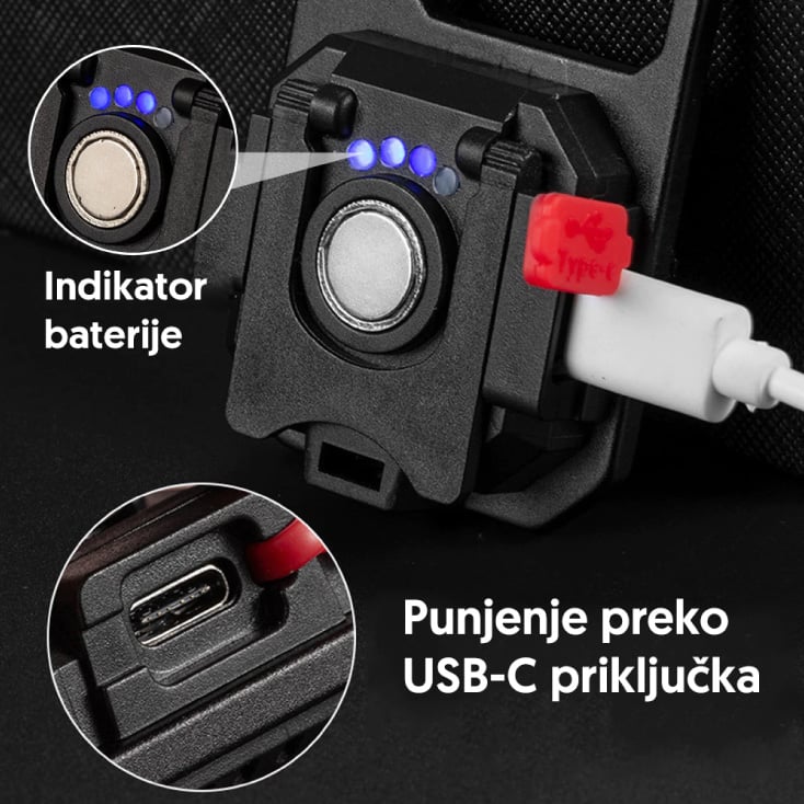 Multifunkcionalna punjiva LED mini lampa