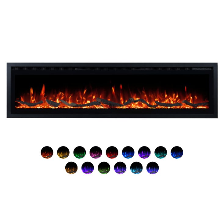 PROSTO smart elekt. 60" 3u1 multikolor kamin 1800W