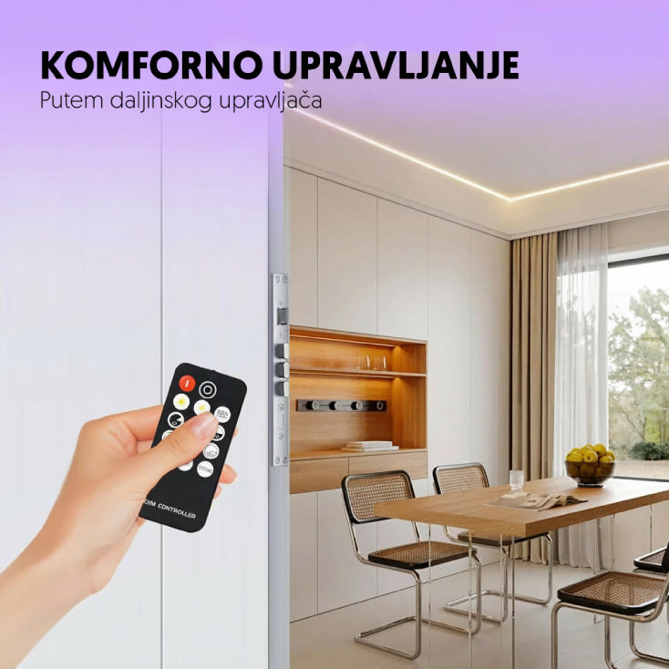 Mini LED dimer sa daljinskim upr. 72W
