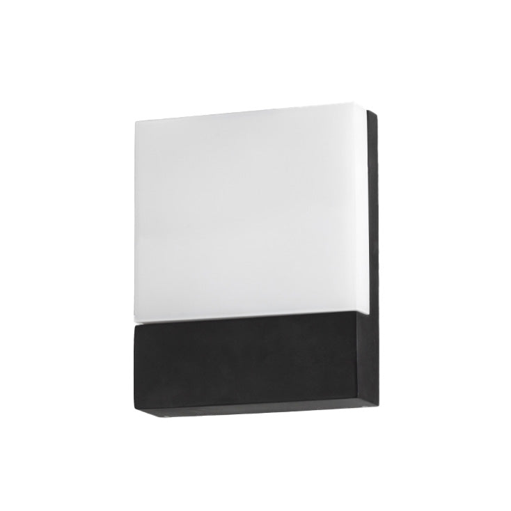 Zidna LED lampa 10W 3000K IP65 crna