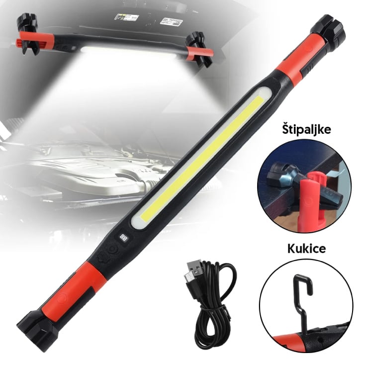 Punjiva prenosna serviserska LED lampa