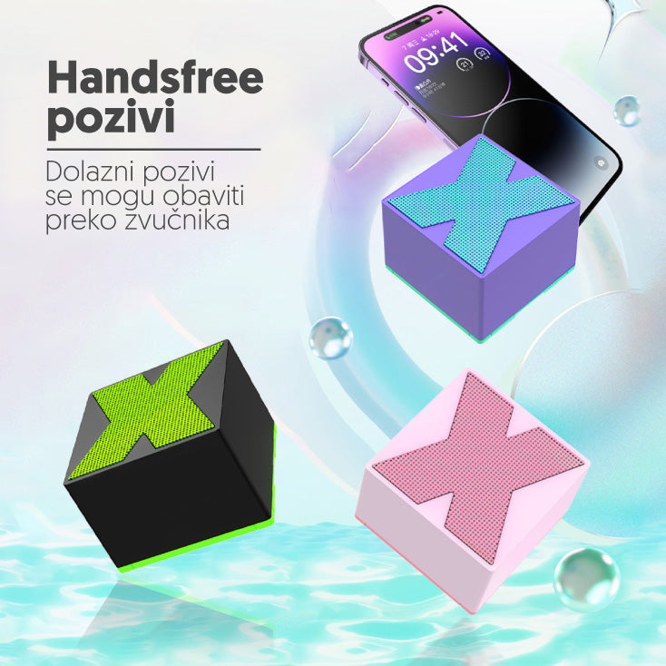 Mini BT zvučnik tirkizni 5W
