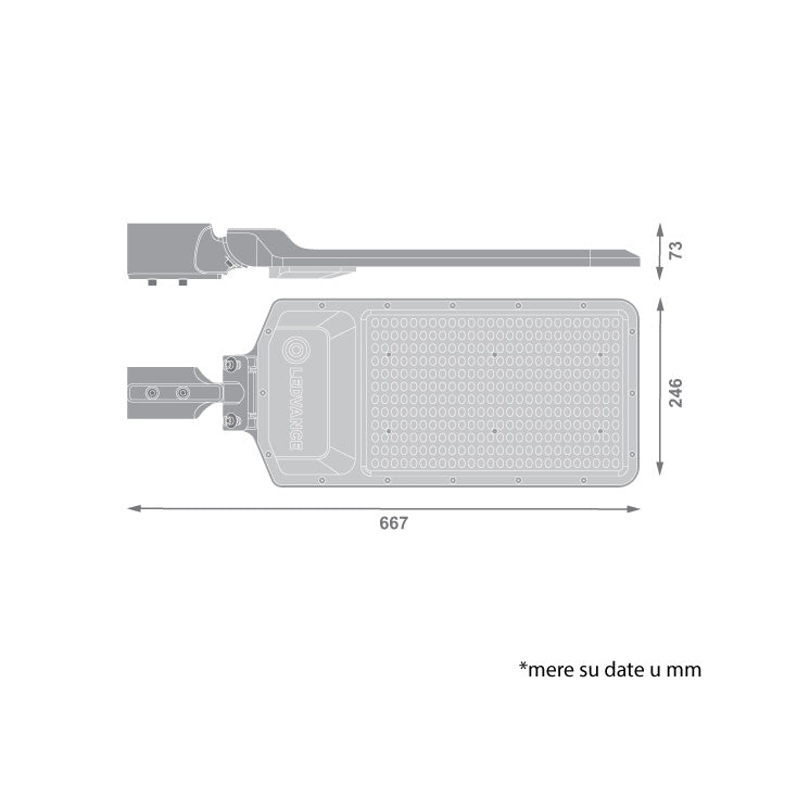 LEDVANCE LED reflektor 200W dnevno svetlo