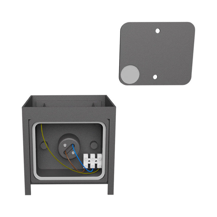 BRAYTRON zidna lampa 1xG9 tamno siva