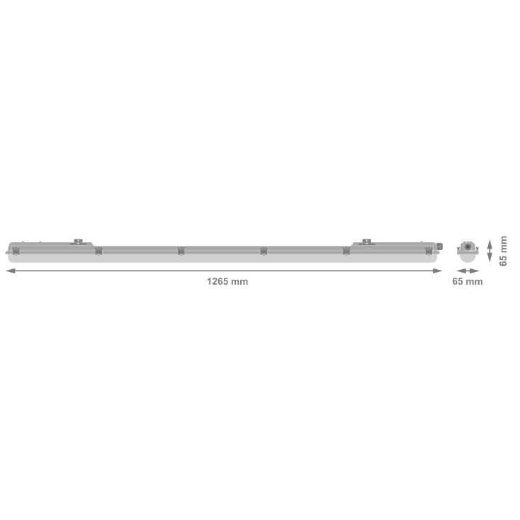 LEDVANCE armatura za LED cev 120cm IP65