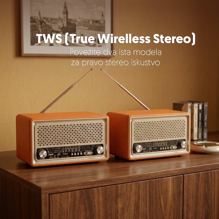 Retro Bluetooth radio 6690BT