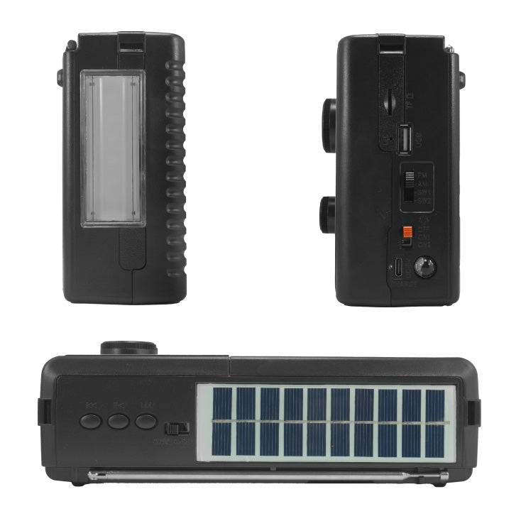 Solarni prenosni Bluetooth radio prijemnik 5510S