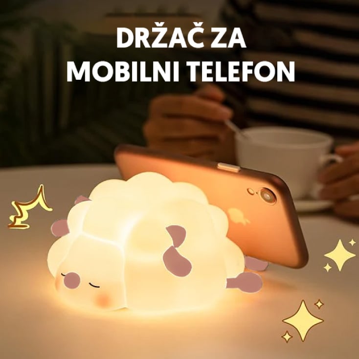 Višebojno noćno svetlo "ovca"
