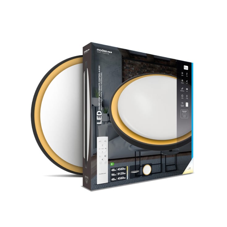 LED plafonjera 96W, promenljiva boja svetla