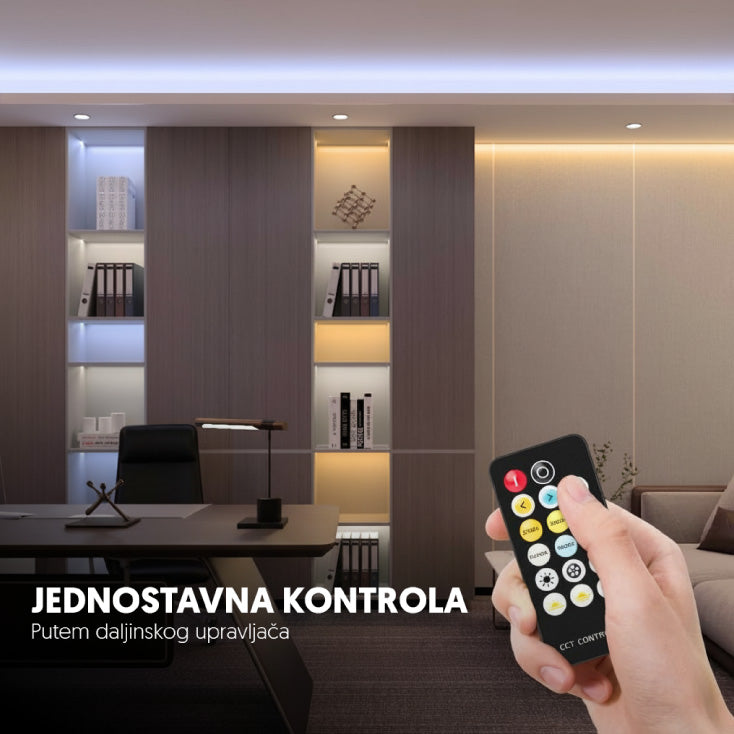 Mini LED CCT kontroler sa daljinskim upr. 72W