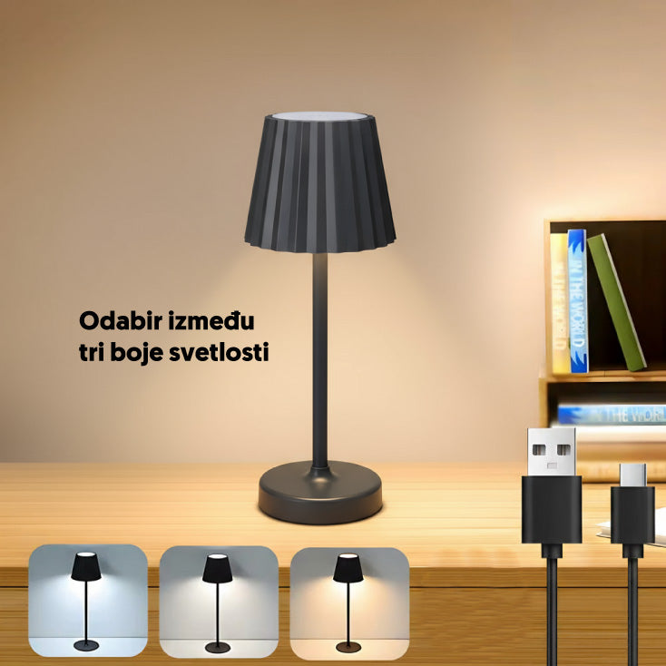 PROSTO stona punjiva LED lampa CCT 800mAh