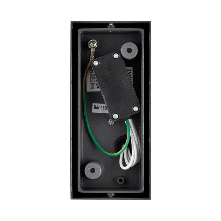 BRAYTRON siva zidna lampa 2xGU10