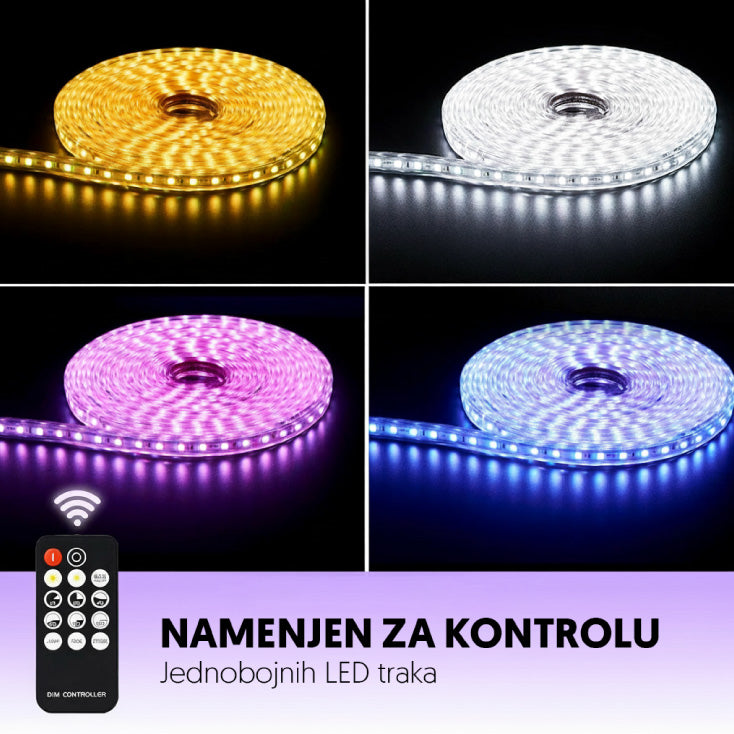 Mini LED dimer sa daljinskim upr. 72W