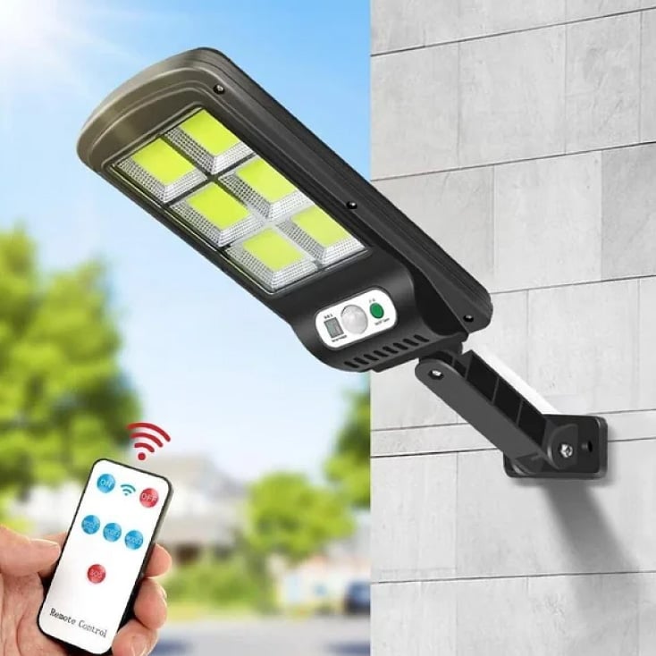 Solarni LED reflektor sa senz. 6 COB LED