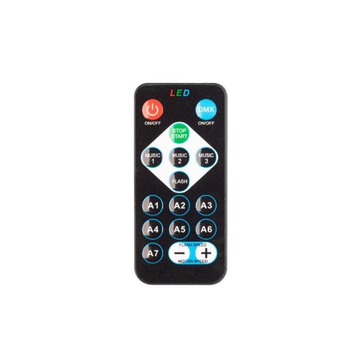 Mini RGB disko kugla 80mm, USB, do 100m2