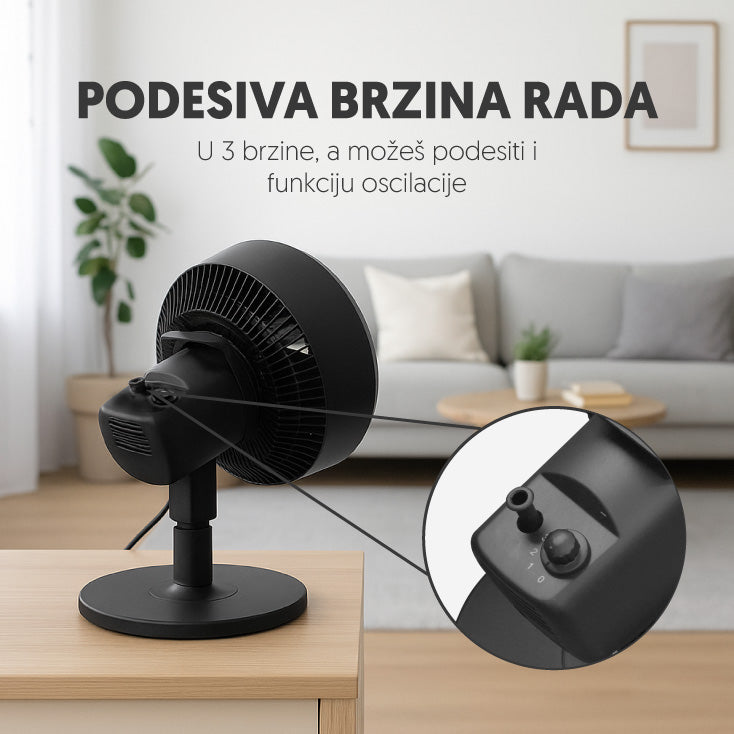 PROSTO stojeći ventilator TURBO, 75W