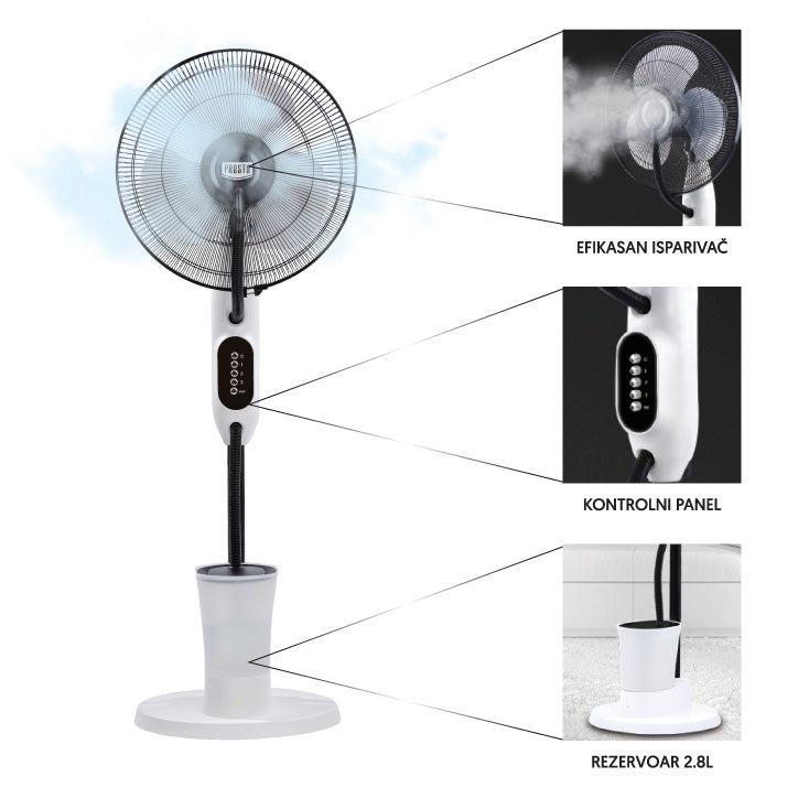 PROSTO ventilator sa isparivačem vode