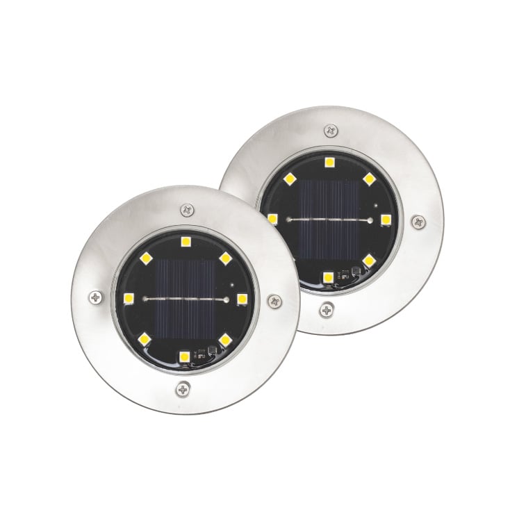 Solarna baštenska lampa - 2 kom.
