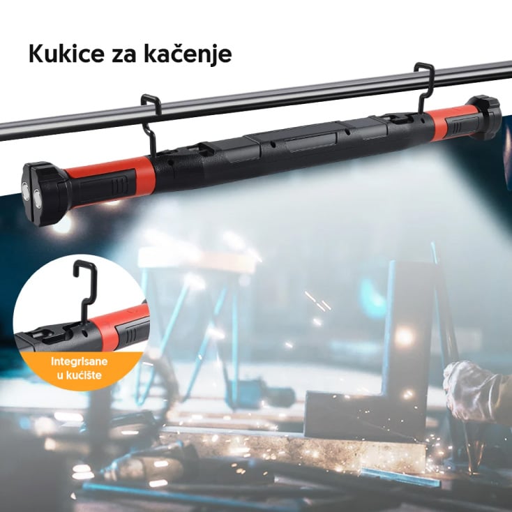 Punjiva prenosna serviserska LED lampa
