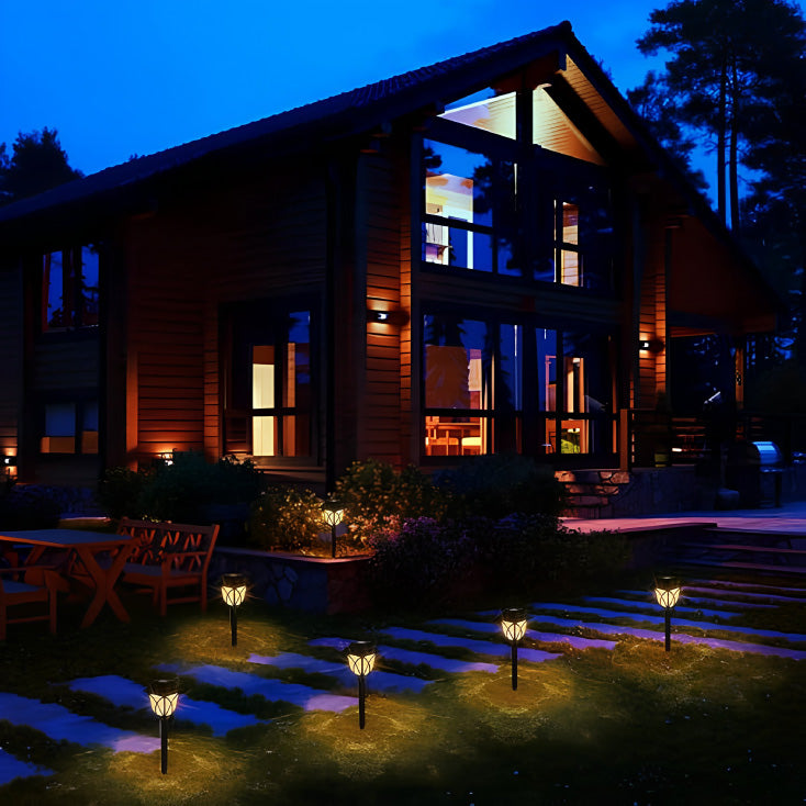 Solarna baštenska lampa - 6 kom.