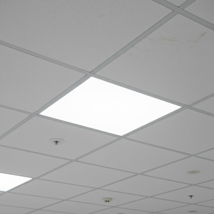 LED panel 48W, 100lm/W, 6500K, 595x595