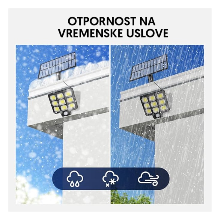 Solarni LED reflektor sa senz. 30W 6000K 350lm