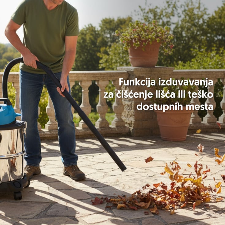 Usisivač za suvo i mokro usisavanje 20l 1400W