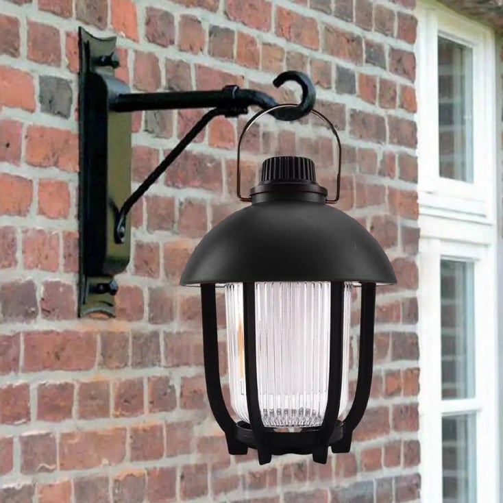 Prenosna LED punjiva lampa crna
