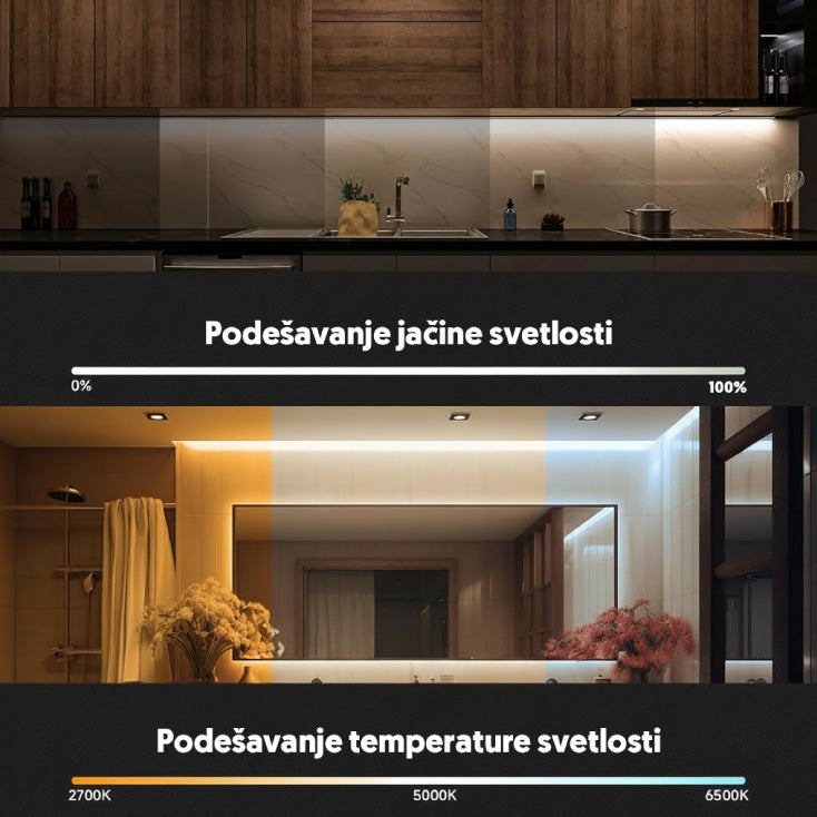 Mini LED CCT kontroler sa daljinskim upr. 72W