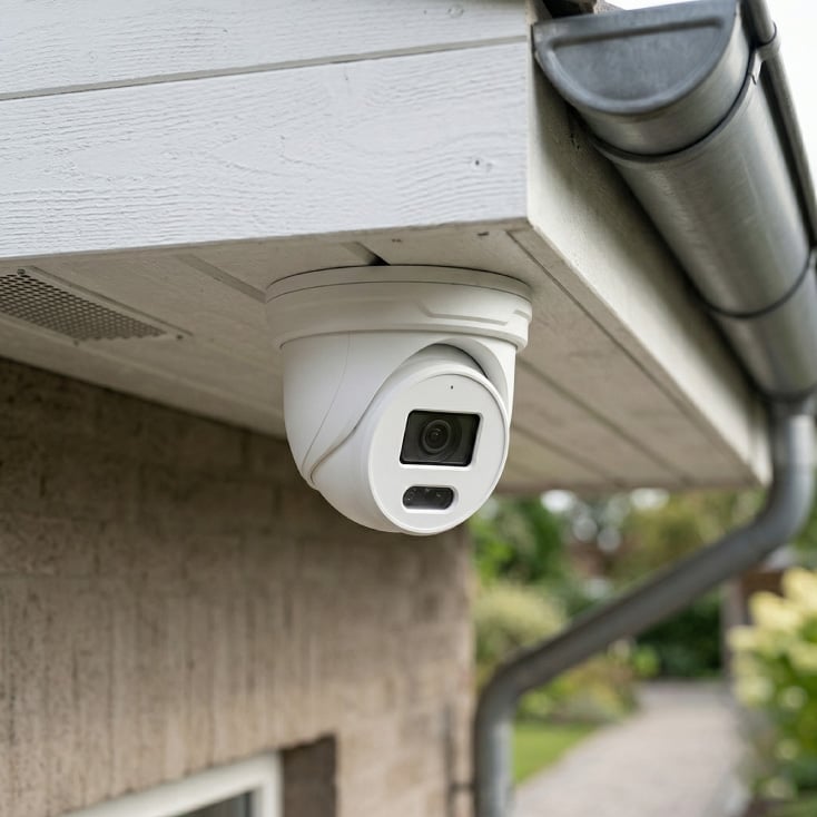 Mrežna IP DOM kamera 4MP, POE, Smart Dual Light