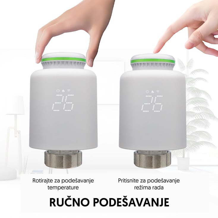SMART termo glava za radijatorske ventile