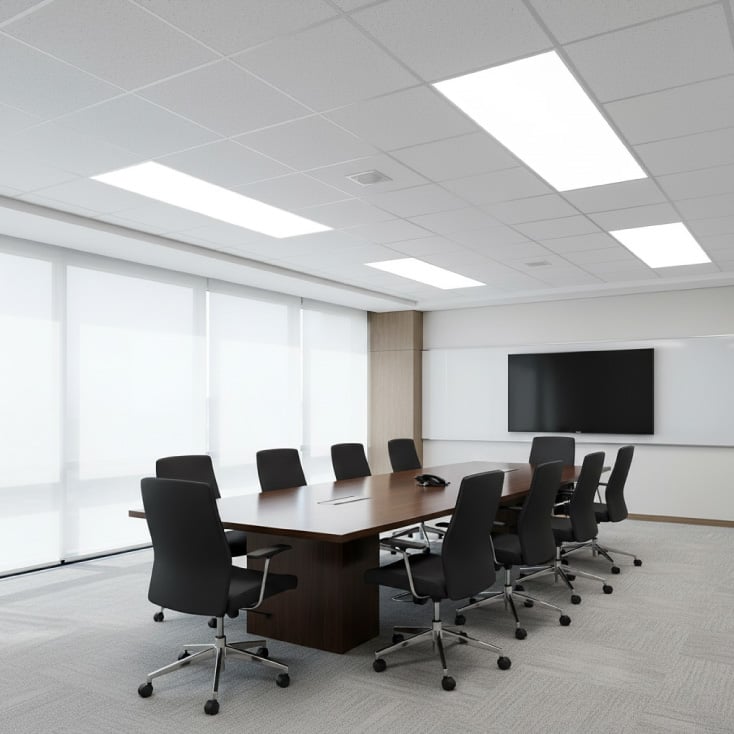 LED panel High Lumen 40W 120lm/W 6500K 1195x295mm