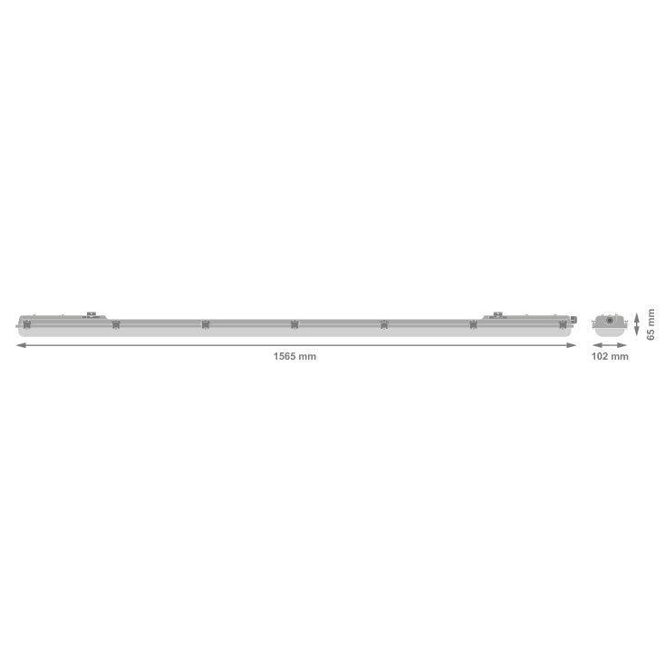 LEDVANCE armatura za dve LED cevi 150cm