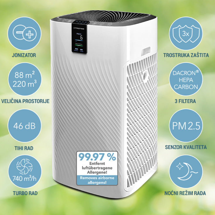 Prečistač vazduha Trotec AirgoClean 250E 45W
