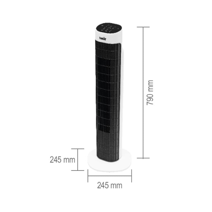 Stubni ventilator sa displejem 45W