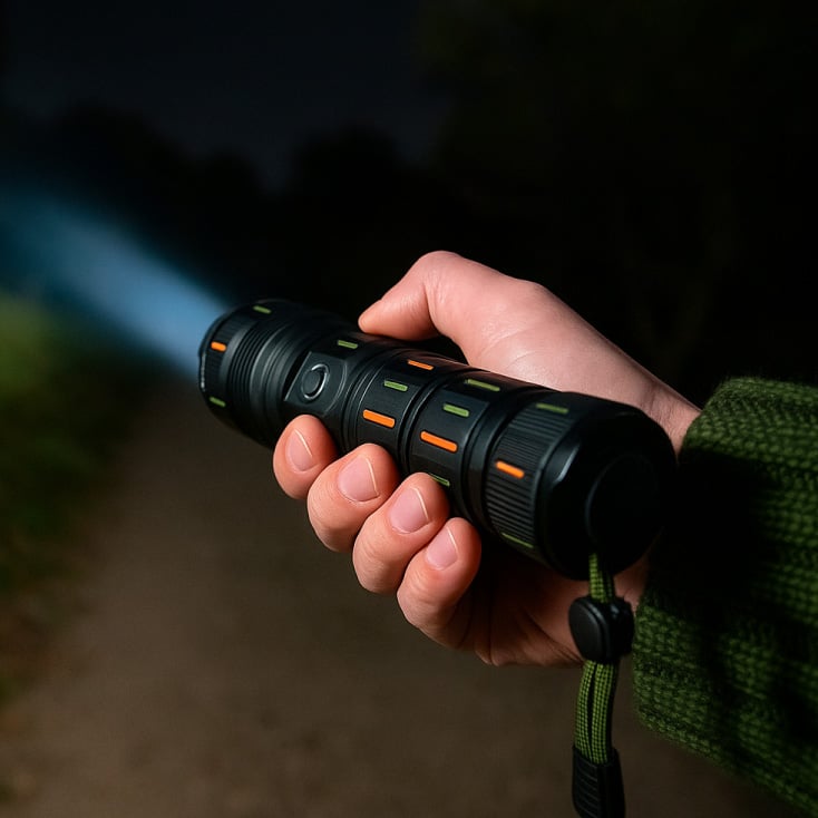Ručna LED lampa sa WHITE LASER LED tehnologijom