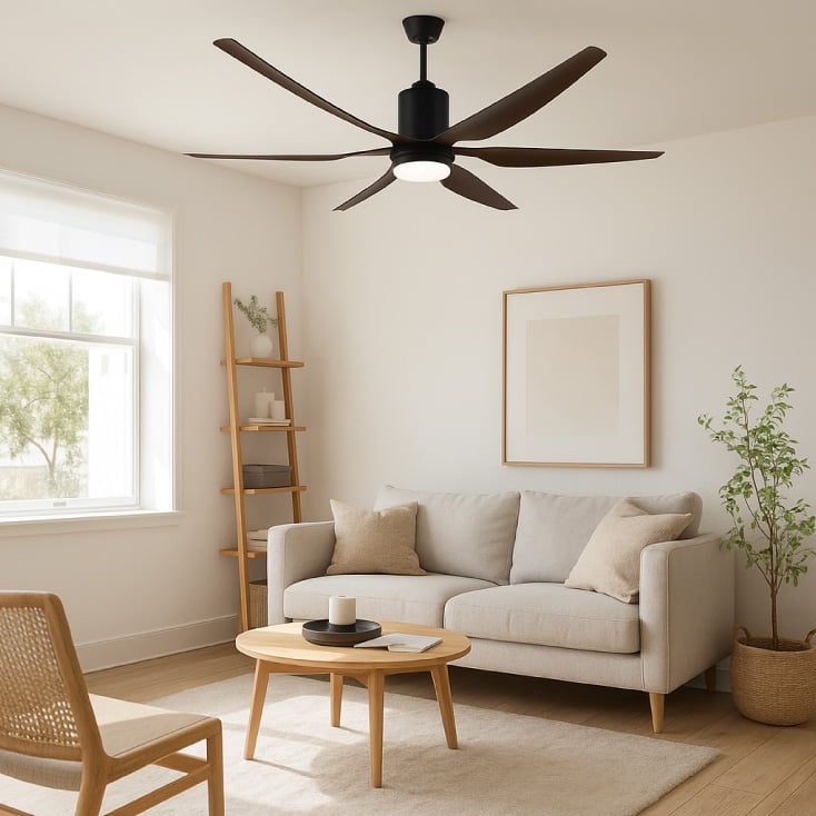 PROSTO plafonski ventilator sa LED svetlom 167cm