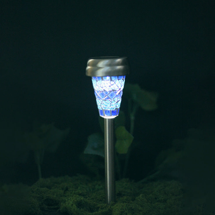 Solarna baštenska lampa u više dezena GS030