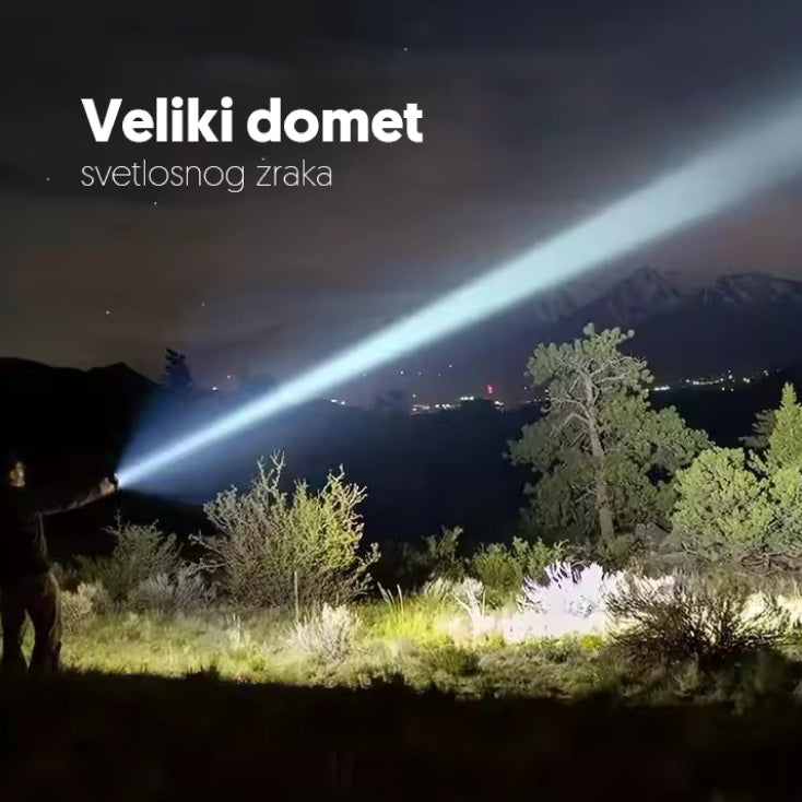 Ručna LED lampa, WHITE LASER LED 800mAh
