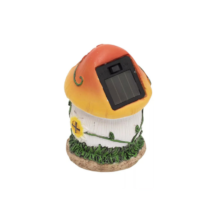 Solarna baštenska lampa "kućice od gljiva"