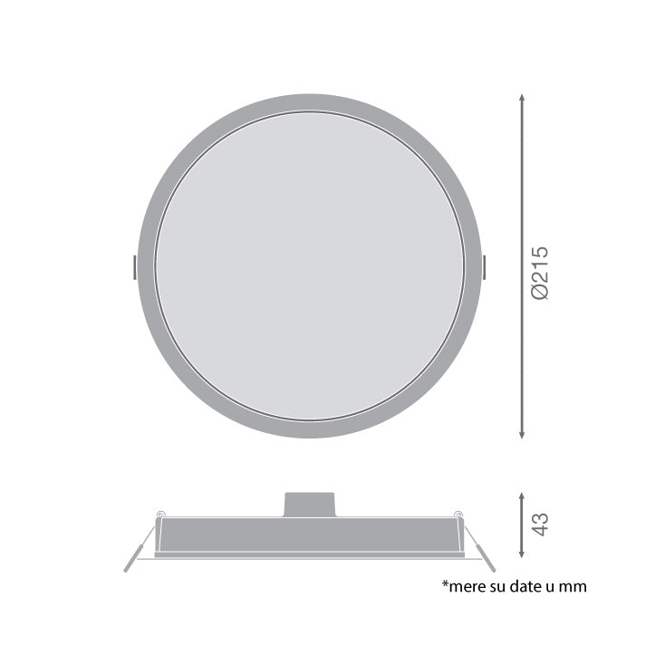 LEDVANCE LED ugradna panel lampa 30W 6500K