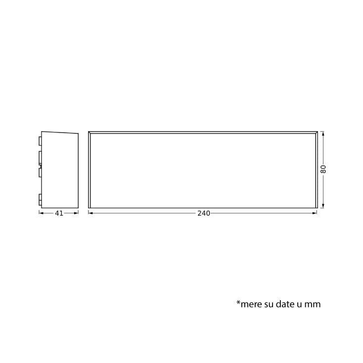 LEDVANCE zidna LED lampa 7W