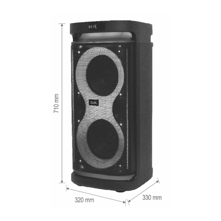 Prenosna zvučna kutija sa Bluetooth konek. 120W
