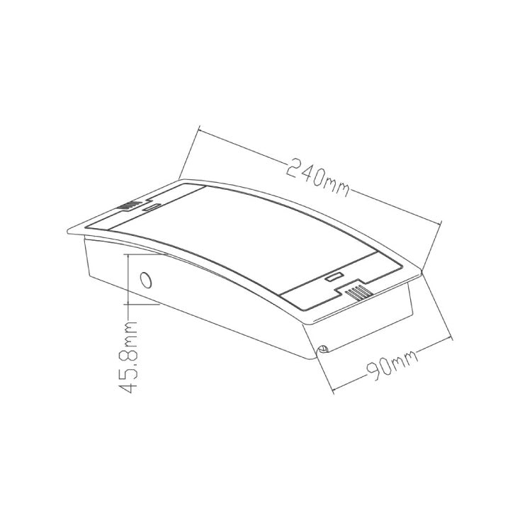 BRAYTRON punjiva LED panik lampa 3W