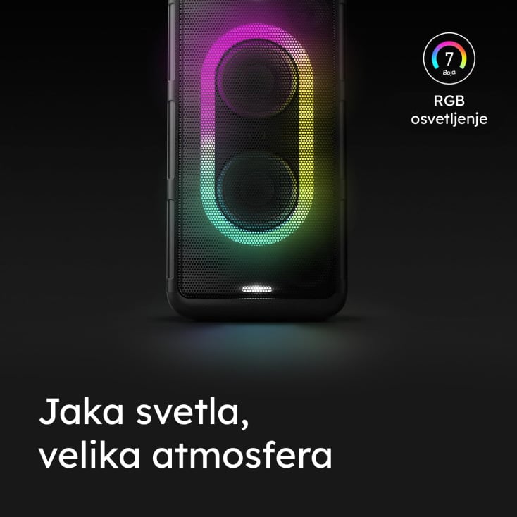 Prenosna zvučna kutija sa BT konekcijom 150W